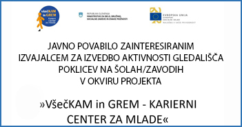 JAVNO POVABILO – GLEDALIŠČE POKLICEV