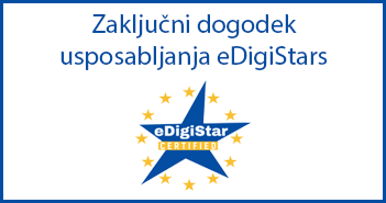 Zaključni dogodek usposabljanja eDigiStars